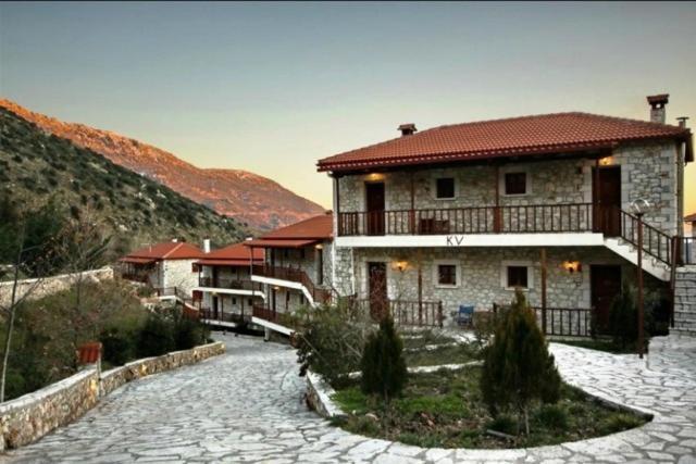 Koustenis Village Dimitsana Bagian luar foto
